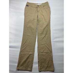 Lapco FR Women's Flame Resistant Straight Leg Tan Pants - Size 4-REG (28x32.5)